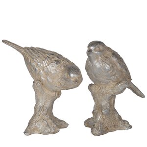 Bird Accent 2 Piece Figurine Set