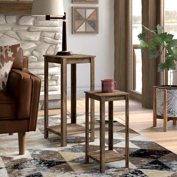Talia 2 Piece Nesting Plant/End Table By Loon Peak