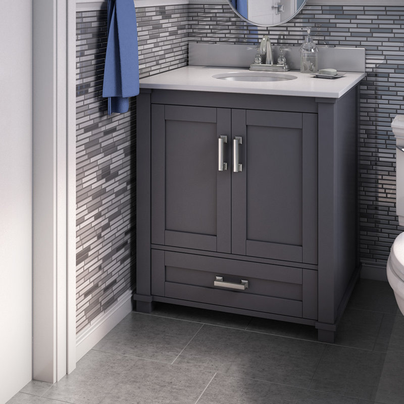 Bello Freestanding Style 30 Single Sink Bathroom Vanity Base Freestanding Style 30 Single Sink Bathroom Vanity Base