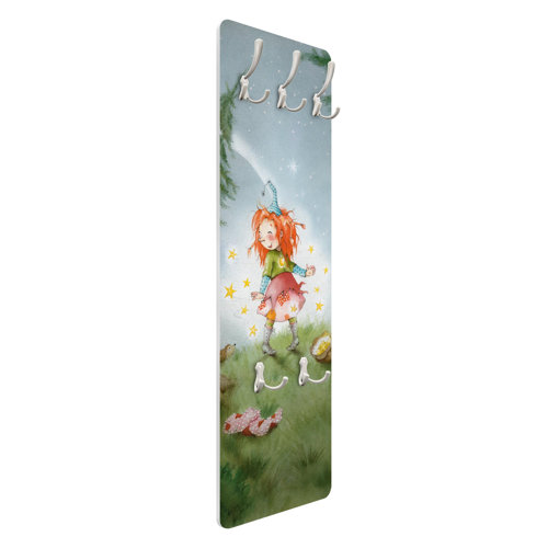 Frida Lets the Stars Go Free Wall Mounted Coat Rack Symple Stuff