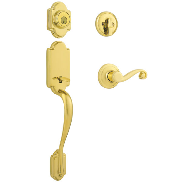Arlington Single Cylinder Entrance Handleset by Kwikset