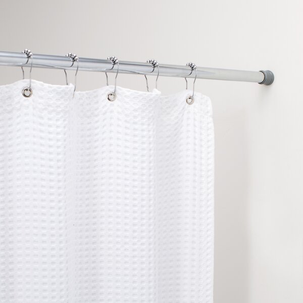 Wayfair Basics 76 Adjustable Straight Tension Shower Curtain Rod by Wayfair Basics™