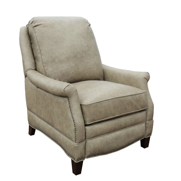 Eleanore Leather Manual Recliner By Darby Home Co
