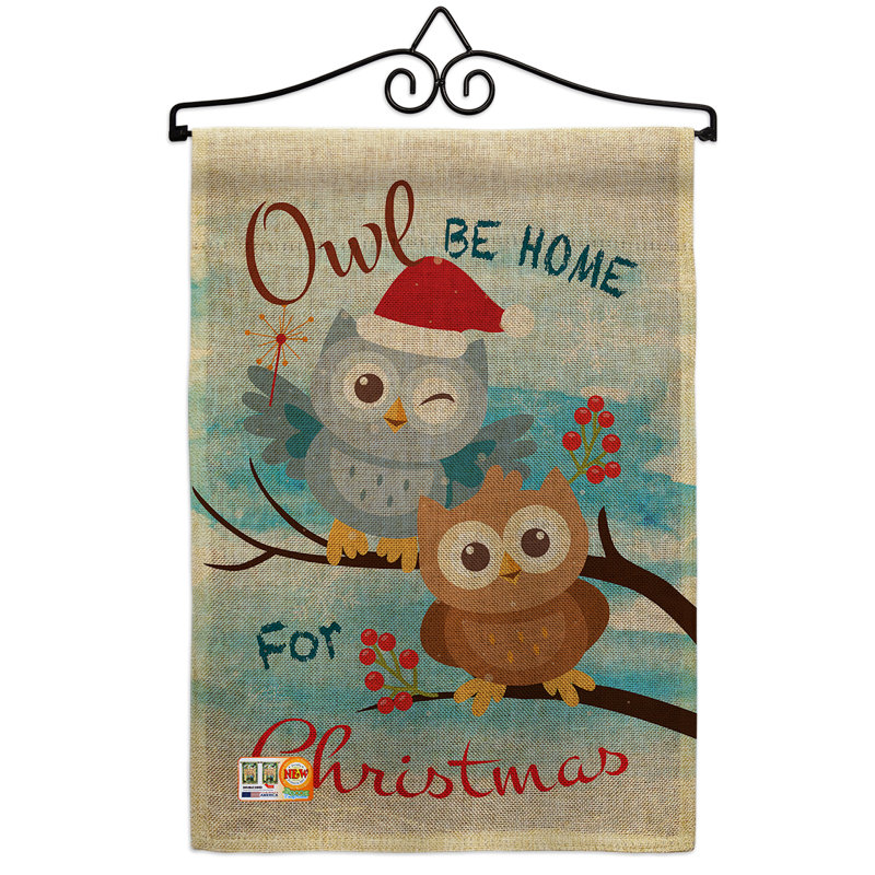 Breeze Decor Owl Xmas Winter Christmas Impressions 2 Sided Burlap 19 X 13 In Garden Flag Wayfair Dhgate.com provide a large selection of promotional owl christmas decor on sale at cheap price and excellent crafts. wayfair