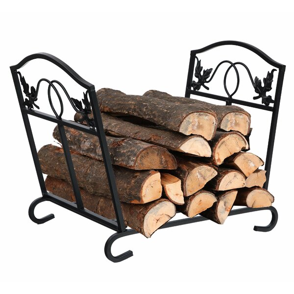 Foldable Firewood Decorative Indoor/Outdoor Steel Log Rack By PHI VILLA