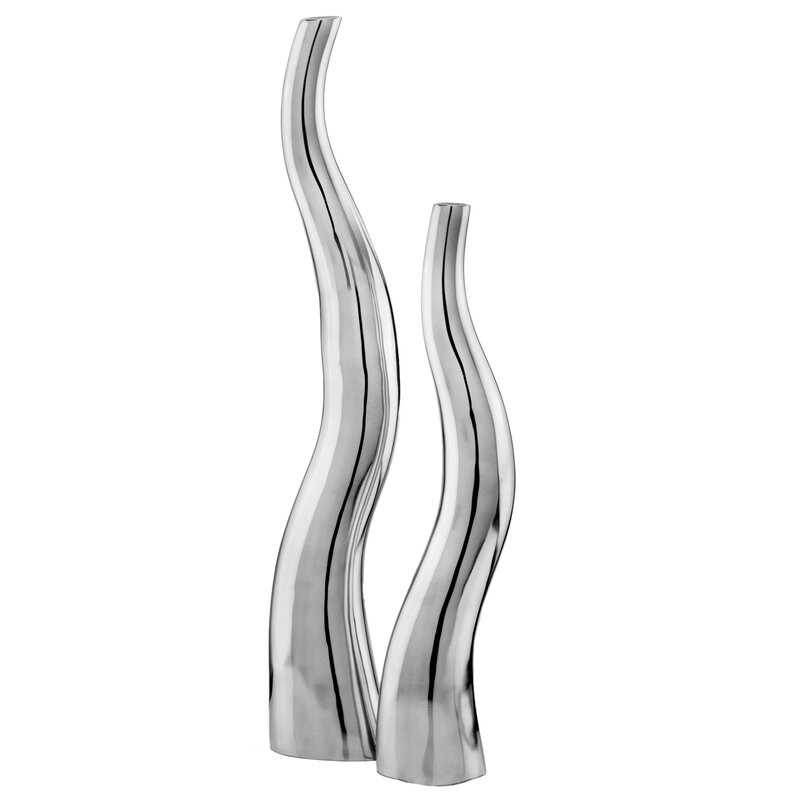 Wade Logan Wiggly Tall Floor Vase Reviews Wayfair