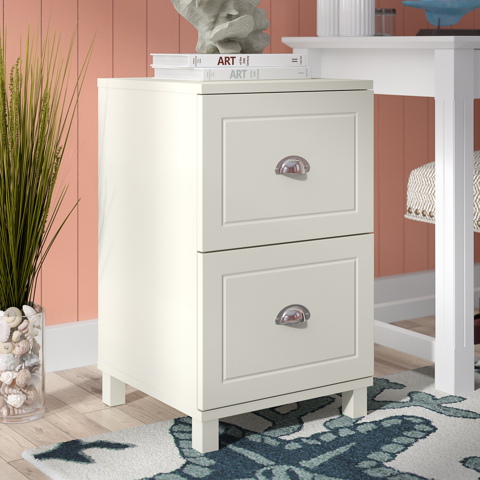 Beachcrest Home Rothrock 2 Drawer Vertical Filing Cabinet Beachcrest Home Rothrock 2 Drawer