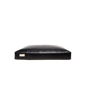 Faux Leather Foam and Faux Down Cushion Dog Bed