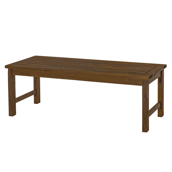 Modern Contemporary Wood Picnic Table With Benches Allmodern