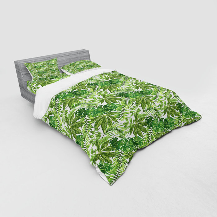 East Urban Home Palm Leaf Mix Of Jungle Foliage Leaves Madagascar