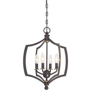 Stotts 4-Light Foyer Pendant