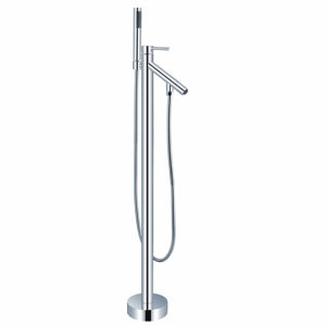 HelixBath Dettifoss Single Handle Floor Mount Freestanding Tub Filler