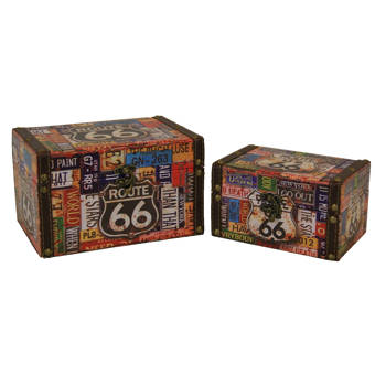World Menagerie Bader 2 Piece Decorative Box Set Wayfair