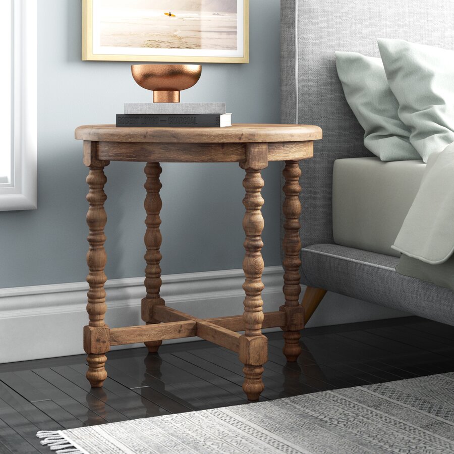 Kaya Wooden End Table