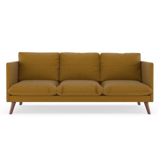 Rodgers Linen Weave Sofa By Brayden Studio