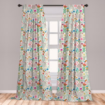 Wayfair 63 Inch And Less Wildlife Curtains Drapes You Ll Love In 2021