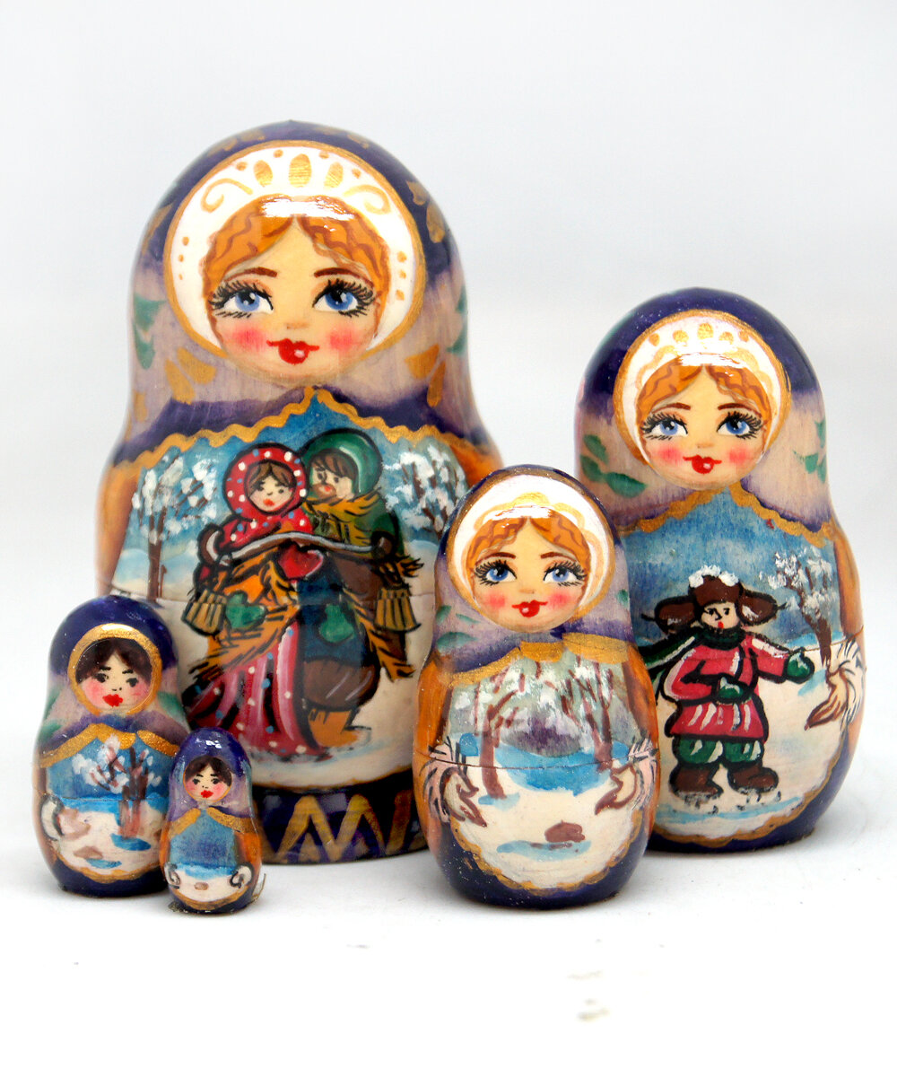 authentic russian nesting dolls