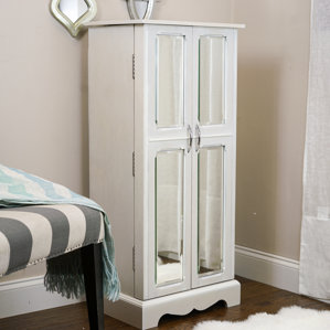 Bayliff Jewelry Armoire with Mirror by..