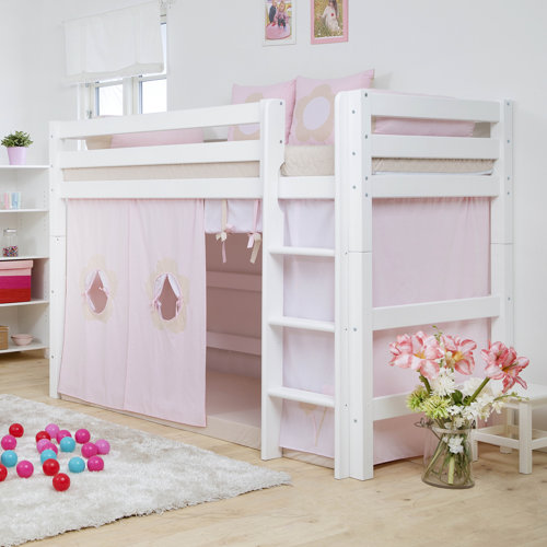 European Single Mid Sleeper Bed