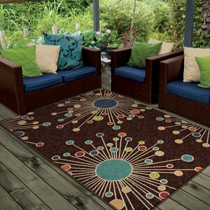 Rahn Brown Indoor/Outdoor Area Rug