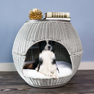 Price comparison Lulu Deluxe Wicker End Table Cat Bed by Archie & Oscar Price comparison Lulu Deluxe Wicker End Table Cat Bed by Archie & Oscar