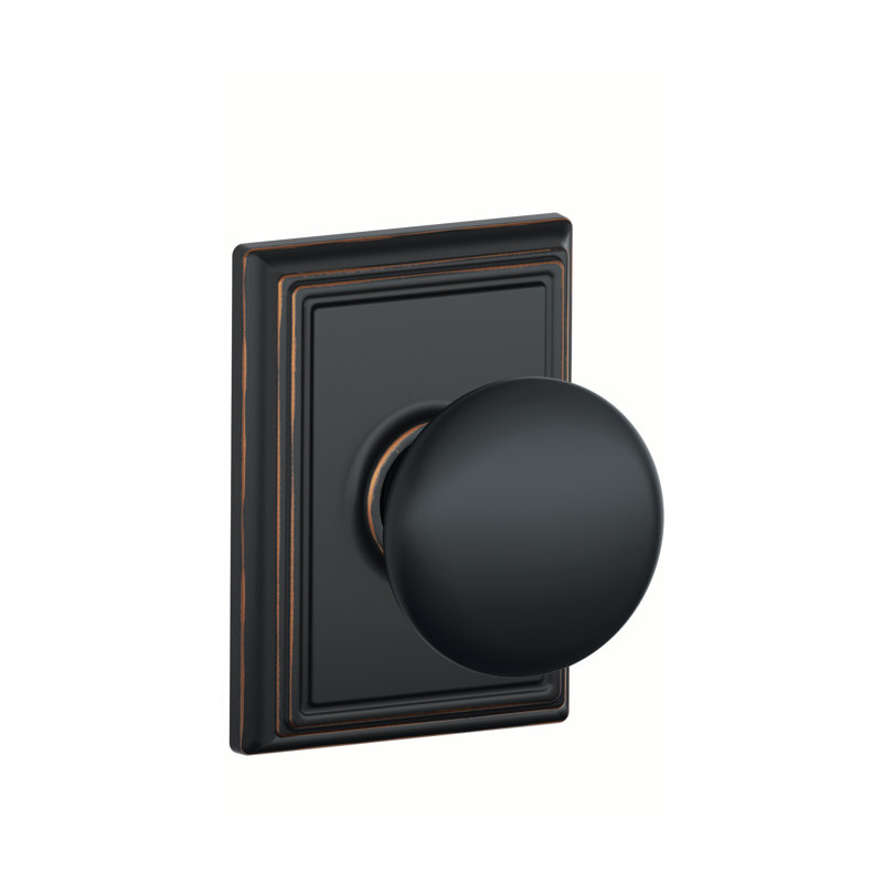 Schlage Plymouth Page Door With Addison Trim Reviews Schlage Plymouth Page Door With