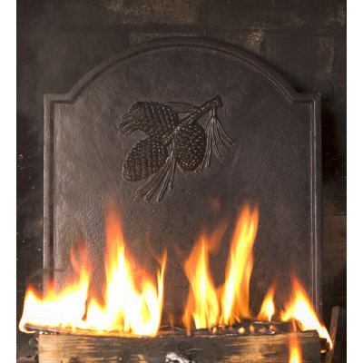 Plow Hearth Pine Cone Fireback Reviews Wayfair