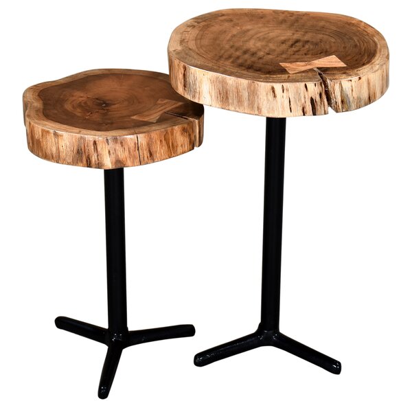 Hailee 2 Piece Accent Tables By Union Rustic