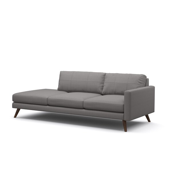 Dane One-Arm Sofa With Chaise By TrueModern