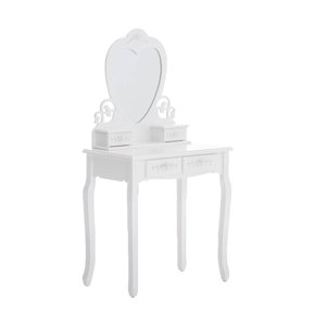 Schminktisch-Set Romantica mit Spiegel von Home ..