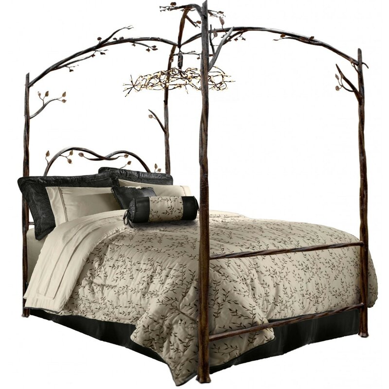 Fleur De Lis Living Reynal Canopy Bed Wayfair