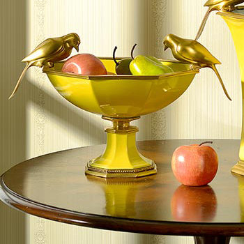 Decorative Bowl. Shop Drew's Honeymoon House! {Kitchen & Dining Room} #PropertyBrothers