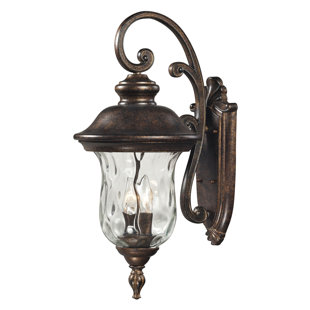 Best Anna 3-Light Outdoor Wall Lantern By Fleur De Lis Living Outdoor Lighting Anna 3-Light Outdoor Wall Lantern By Fleur De Lis Living Outdoor Lighting