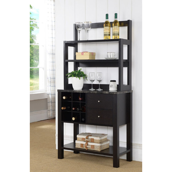 Console Table With Wine Rack Wayfair Ca