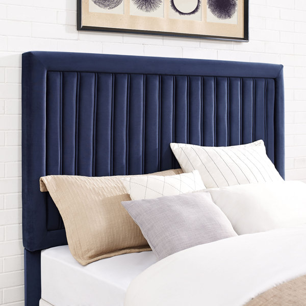 Gerke Upholstered Panel Headboard By Mercer41 Discount