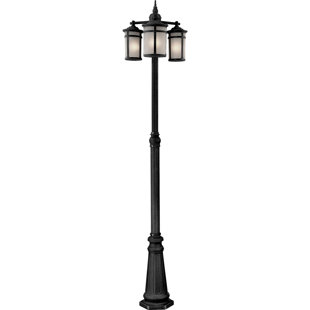 Best Russell 3-Light 89 Post Light By Latitude Run Outdoor Lighting Russell 3-Light 89 Post Light By Latitude Run Outdoor Lighting