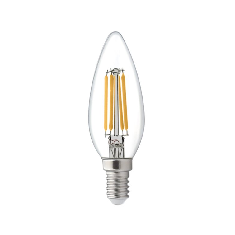 Candex Lighting Watt Watt Equivalent), B10 LED, Dimmable Light Bulb, Warm White (2700K) E14/European Base & Reviews | Wayfair