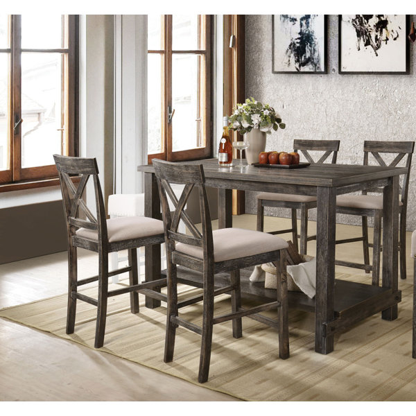 Vanderpool 5 Piece Counter Height Dining Set by Gracie Oaks Gracie Oaks