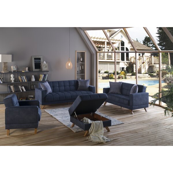 Salman Sleeper Configurable Living Room Set By Brayden Studio