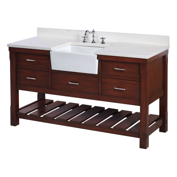Charlotte 60 Single Bathroom Vanity Set by Kitchen Bath Collection