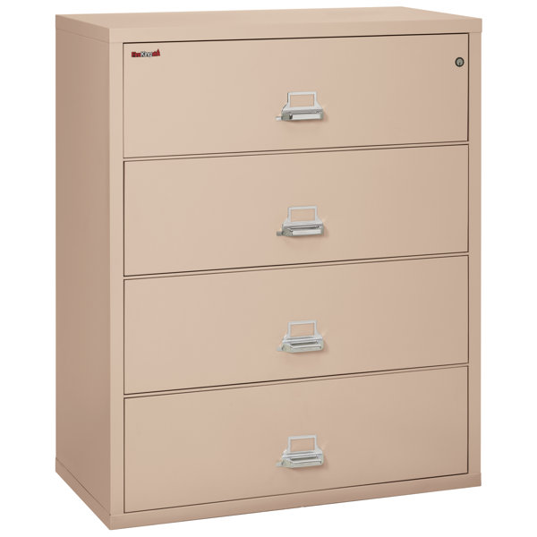 Fireproof 4-Drawer Vertical File Cabinet by FireKing