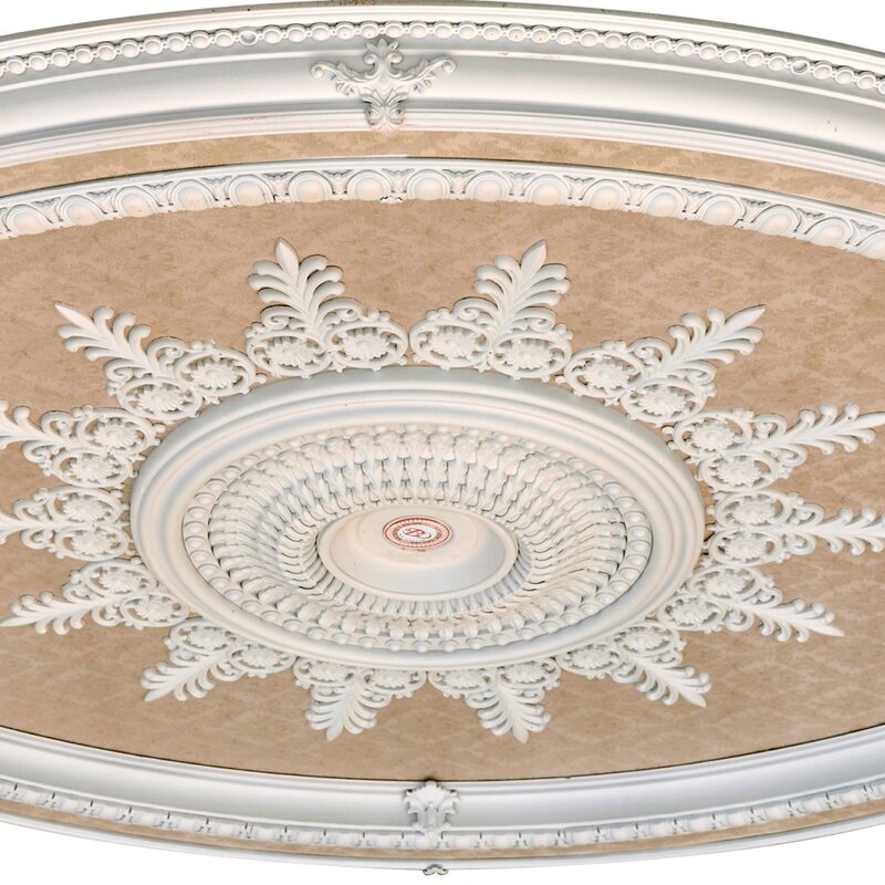 Art Frame Direct Blanco Oval Chandelier Ceiling Medallion Wayfair