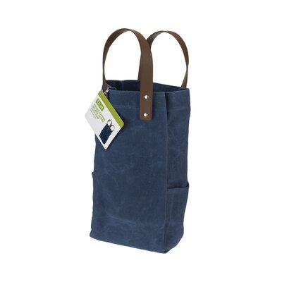 canvas wine bottle carrier