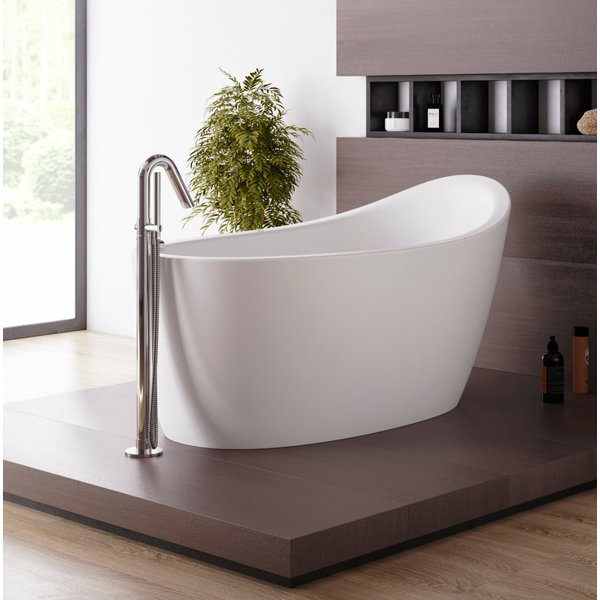 Emmanuelle Relax 66 x 35 Freestanding Air Bathtub by Aquatica