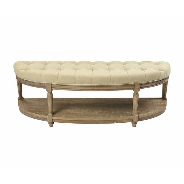 Cristian Upholstered Storage Bench By One Allium Way