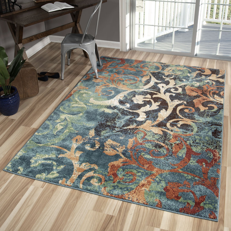 Bloomsbury Market Rorry Abstract Flatweave Multicolor Area Rug Reviews Wayfair