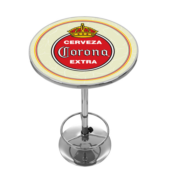 Corona Vintage Pub Table By Trademark Global #1