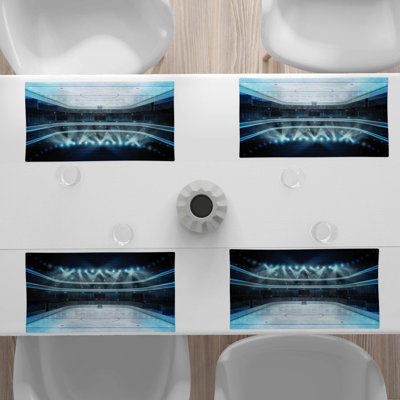 Hockey 185 Placemat East Urban Home