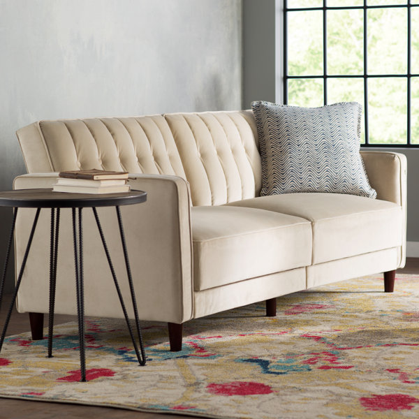 Nia Pin Tufted Convertible Sofa by Willa Arlo Inte