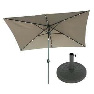 10' X 6.5' Rectangular Lighted Umbrella